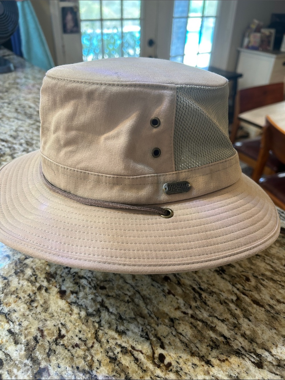 Duluth Trading Co Cool Mesh & Cotton Tan Hat